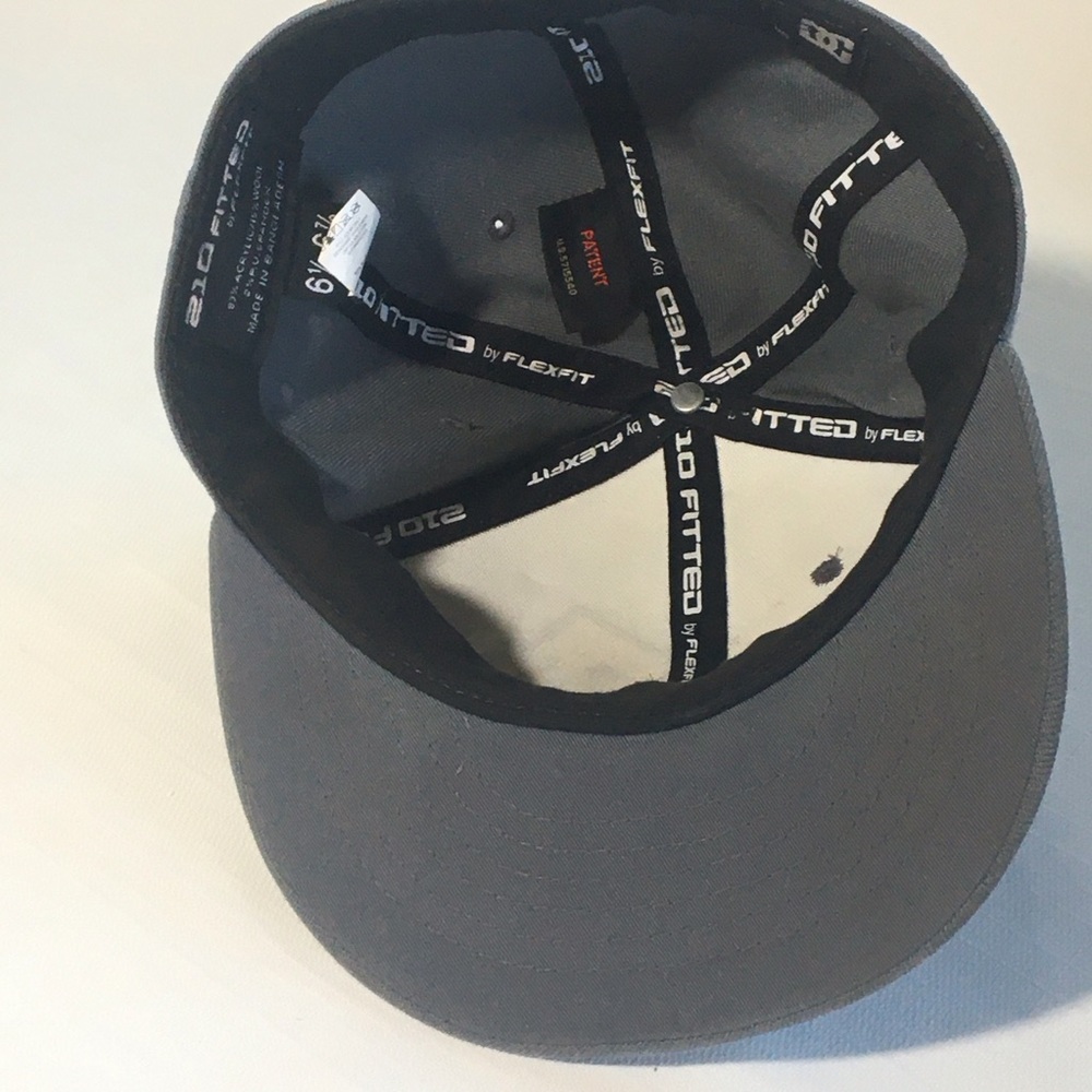 Y2K 220 Fitted Wool Blend DC Plaid Logo Cap - Picture 2 of 7